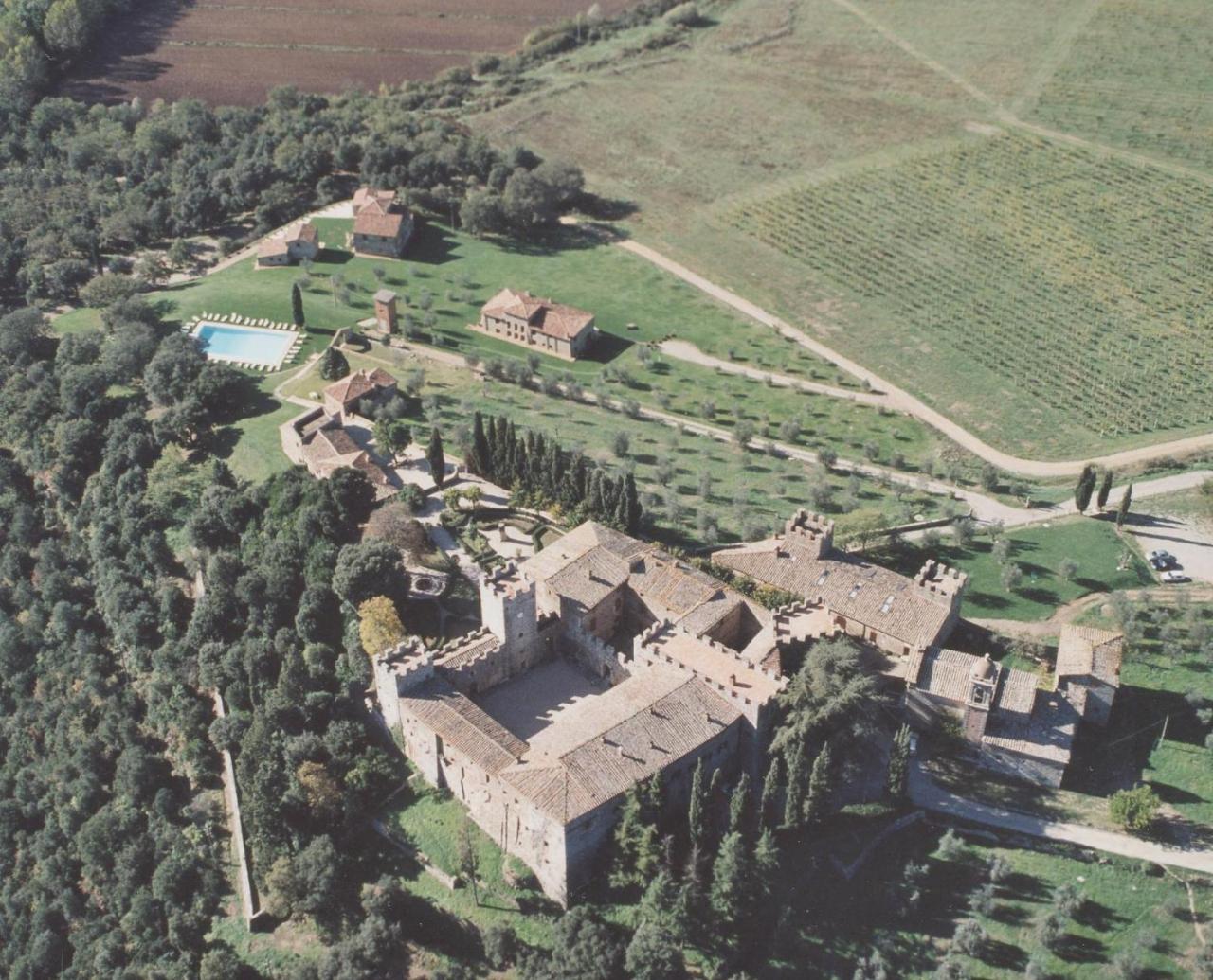 Castello Di Modanella Rapolano Terme Eksteriør bilde
